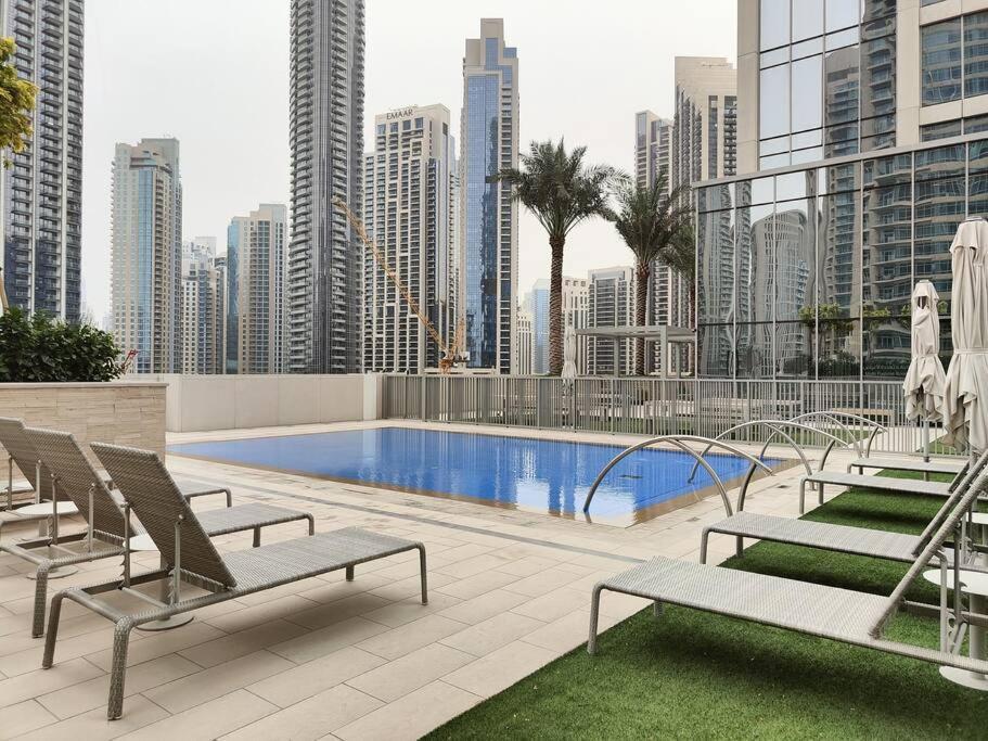 Burj View - 10 Minutes Walk Dream Lux Designer 3Bd Villa Dubai Dış mekan fotoğraf